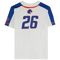 Boise State Broncos Team-Issued #26 White Jersey from the Softball Program - Size M