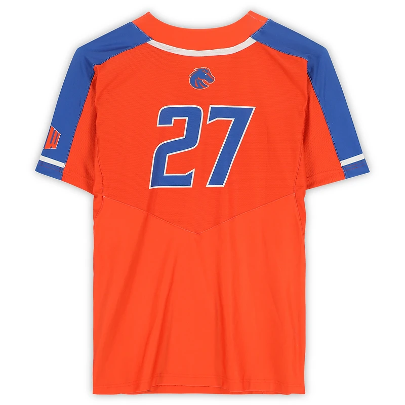 Boise State Broncos Team-Issued #27 Jersey from the Softball Program