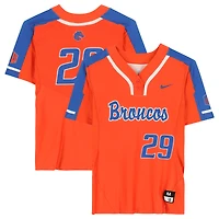 Boise State Broncos Team-Issued #29 Orange Jersey from the Softball Program - Size M
