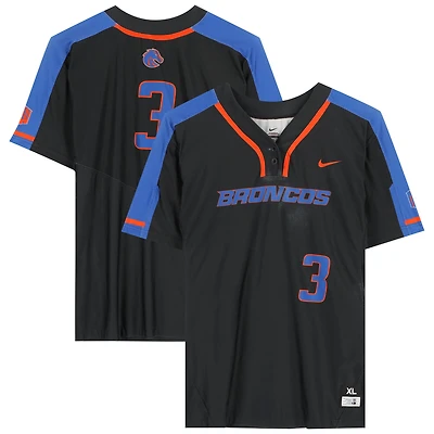 Boise State Broncos Team-Issued #3 Jersey from the Softball Program