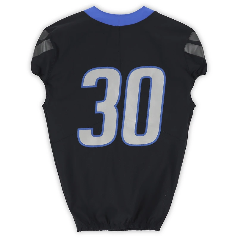 Maillot noir numéro 30 des Broncos de Boise State, taille 42, UNS TI, V106832, 45881, AUTGMUJER TICOJR2668, numéro 57