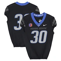 Boise State Broncos Team-Issued #30 Black Nike Jersey from the Football Program - Size 42