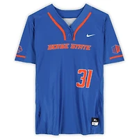 Maillot Royal #31 émis par l'équipe des Broncos de Boise State du programme de softball - Taille XL