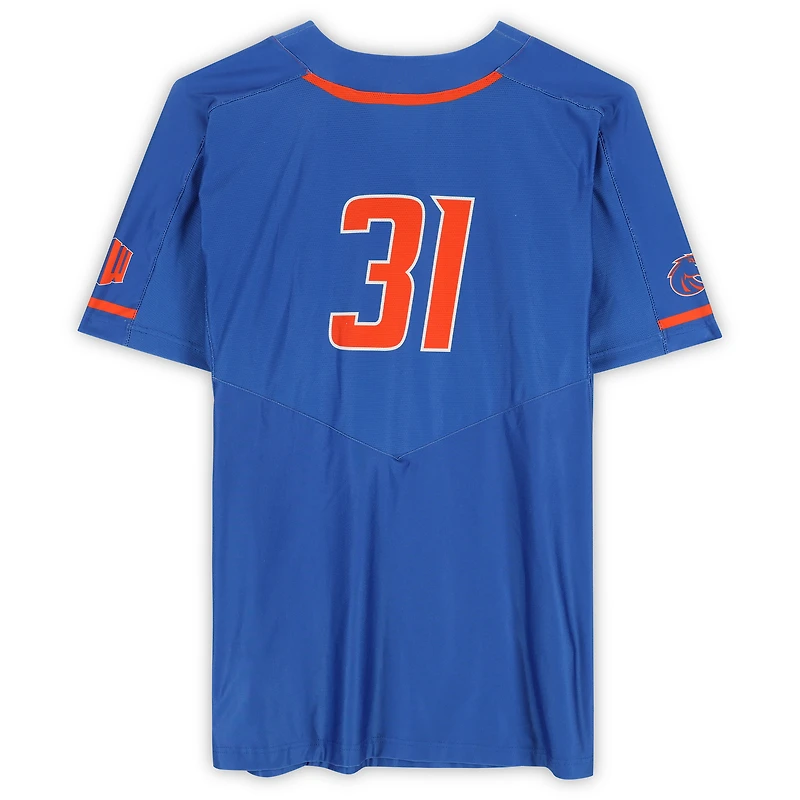 Boise State Broncos Team-Issued #31 Royal Jersey from the Softball Program - Size XL
