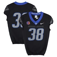 Boise State Broncos Team-Issued #38 Black Nike Jersey from the Football Program - Size 40