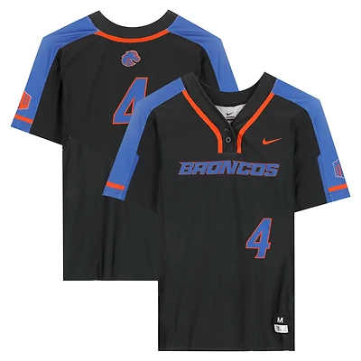 Boise State Broncos Team-Issued #4 Jersey from the Softball Program