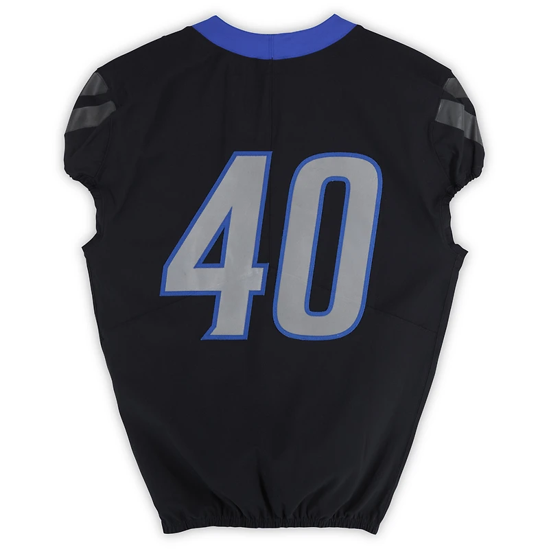 Boise State Broncos Team-Issued #40 Black Nike Jersey from the Football Program - Size 44