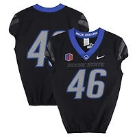 Boise State Broncos Team-Issued #46 Black Nike Jersey from the Football Program - Size 42