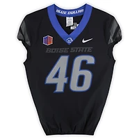 Boise State Broncos Team-Issued #46 Black Nike Jersey from the Football Program - Size 42