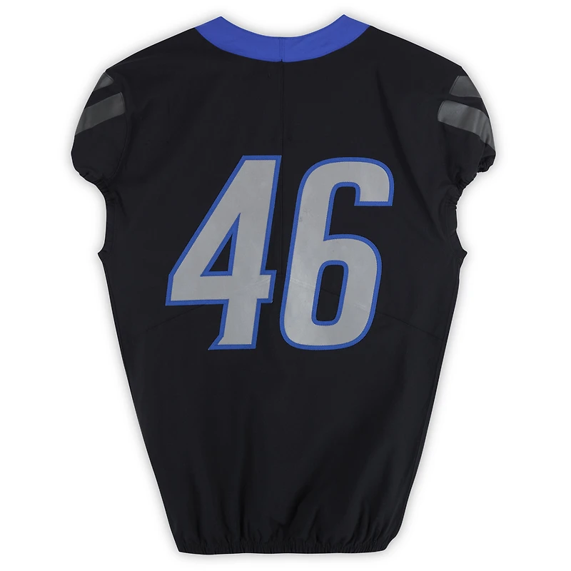 Boise State Broncos Team-Issued #46 Black Nike Jersey from the Football Program - Size 42