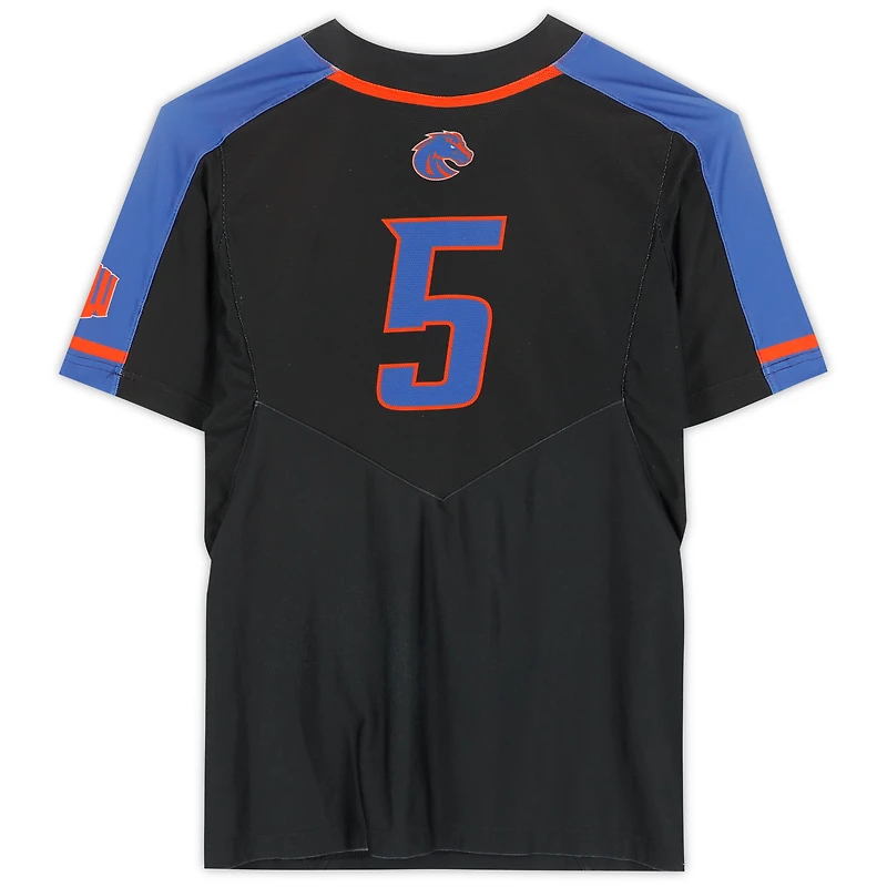 Boise State Broncos Team-Issued #5 Black Jersey from the Softball Program - Size S