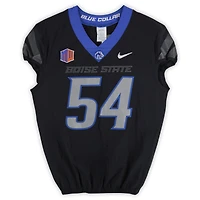 Boise State Broncos Team-Issued #54 Black Nike Jersey from the Football Program - Size 44