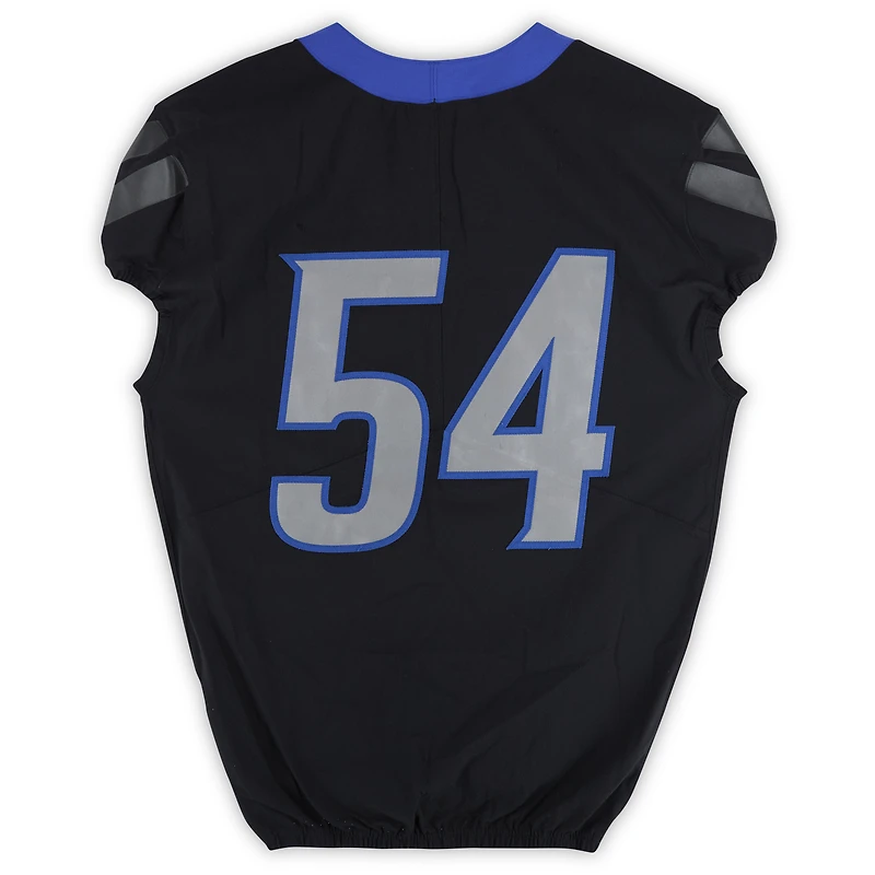 Boise State Broncos Team-Issued #54 Black Nike Jersey from the Football Program - Size 44