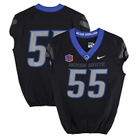 Boise State Broncos Team-Issued #55 Black Nike Jersey from the Football Program - Size 44