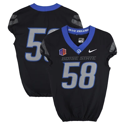 Boise State Broncos Team-Issued #58 Nike Jersey from the Football Program