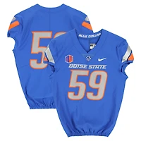 Boise State Broncos Team-Issued #59 Royal Nike Jersey from the Football Program - Size 44