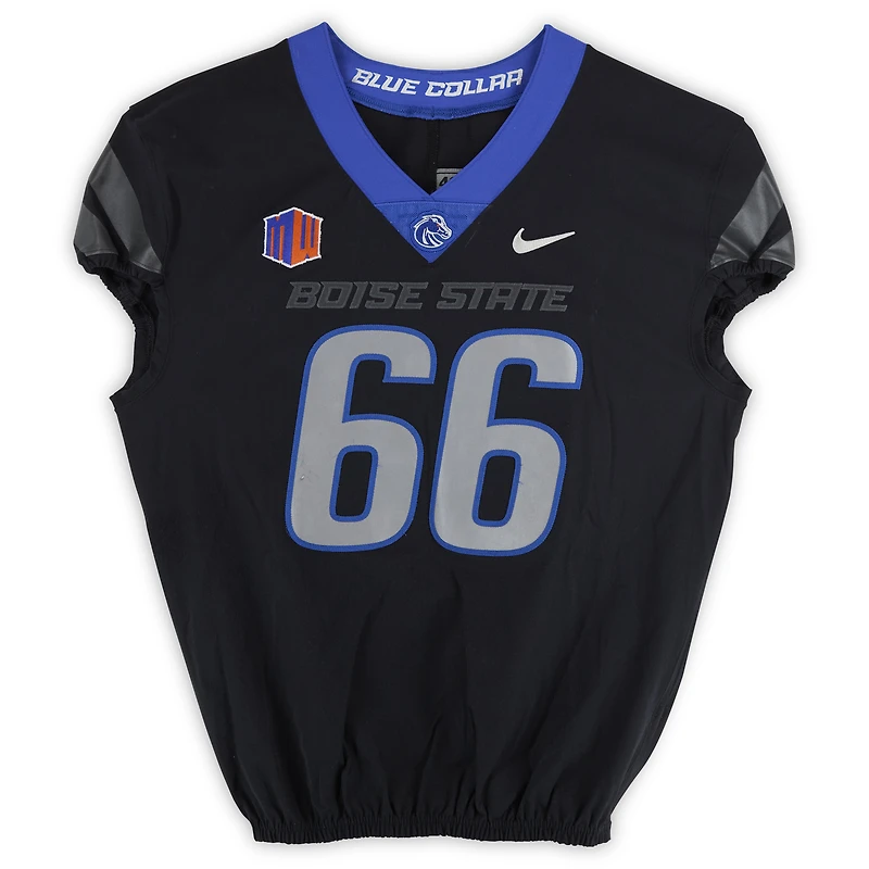 Boise State Broncos Team-Issued #66 Nike Jersey from the Football Program