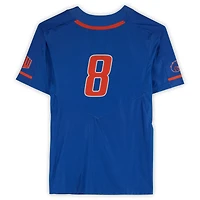Boise State Broncos Team-Issued #8 Royal Jersey from the Softball Program - Size M