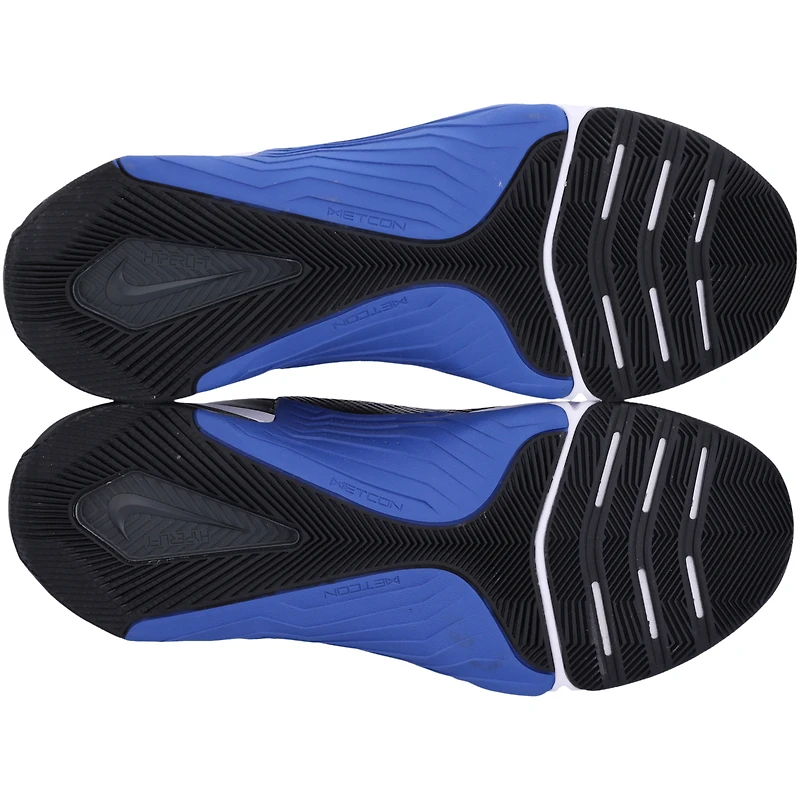 Boise State Broncos Team-Issued Royal/Black Metcon 8 Nike Shoes from the Athletics Program