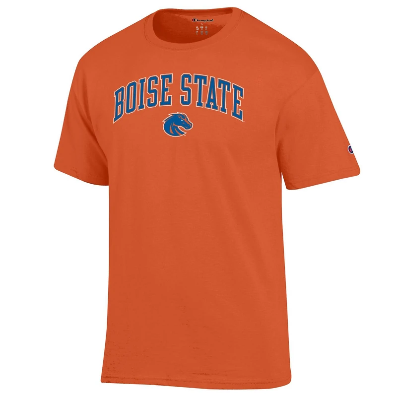 Men's Champion  Orange Boise State Broncos Arched Logo T-Shirt
