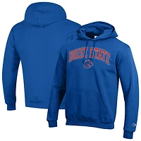 Sweat à capuche en molleton avec logo arqué Champion Royal Boise State Broncos pour homme