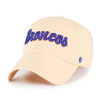 Casquette ajustable orange clair « 47 » pour homme, Boise State Broncos Vault Clean Up
