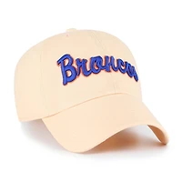 Men's '47 Light Orange Boise State Broncos Vault Clean Up Adjustable Hat