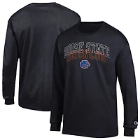 T-shirt à manches longues noir Champion Boise State Broncos pour hommes