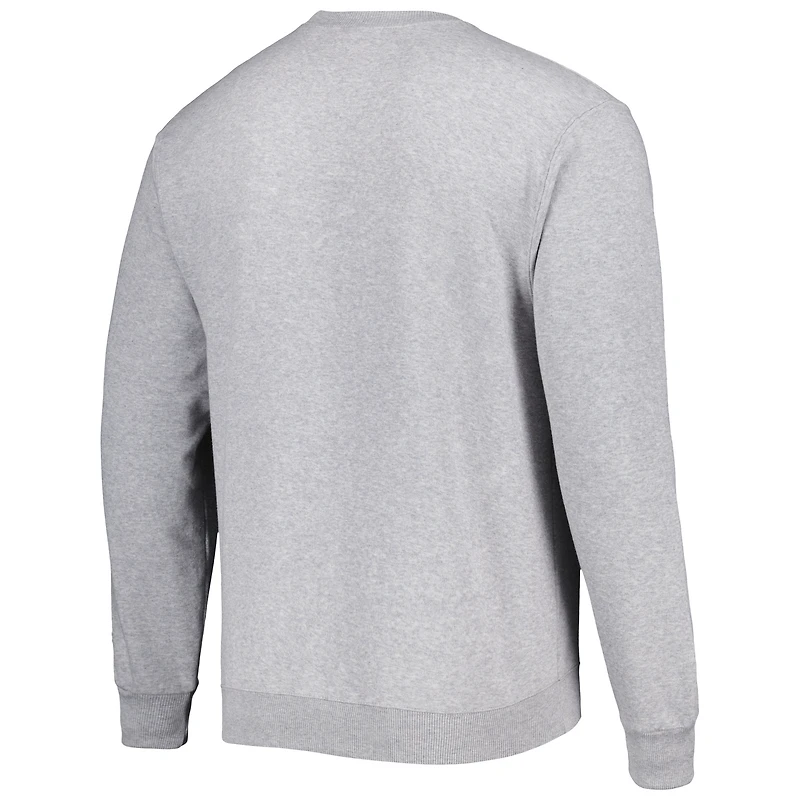 Sweat-shirt Champion gris chiné pour homme Boise State Broncos High Motor Pullover
