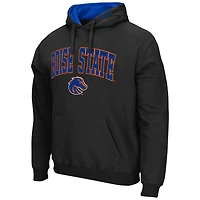 Chandail à capuchon Colosseum pour hommes Noir Boise State Broncos Arch & Logo 3.0