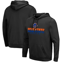 Sweat à capuche Colosseum Black Boise State Broncos Lantern pour homme