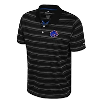 Polo Colosseum noir pour homme des Boise State Broncos Milk Steak