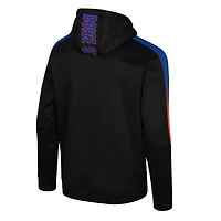 Sweat à capuche noir Colosseum The Gang Blackout pour homme, Boise State Broncos