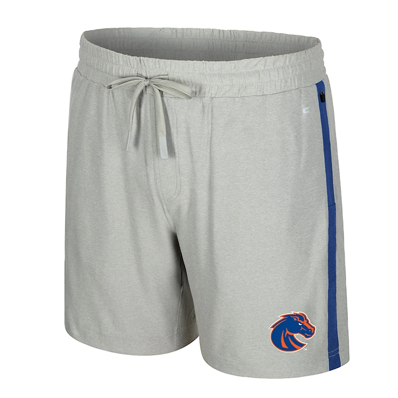Short Mac gris Colosseum pour homme des Boise State Broncos