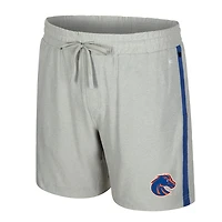 Short Mac gris Colosseum pour homme des Boise State Broncos