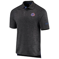 Polo en duvet Colosseum Heathered Black Boise State Broncos pour homme