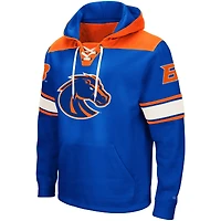Sweat à capuche lacets Colosseum Royal Boise State Broncos 2.0 pour hommes
