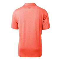 Men's Cutter & Buck Heather Orange Boise State Broncos Forge Stretch Polo