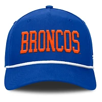 Men's Fanatics  Royal Boise State Broncos Foul Ball Rope Adjustable Hat