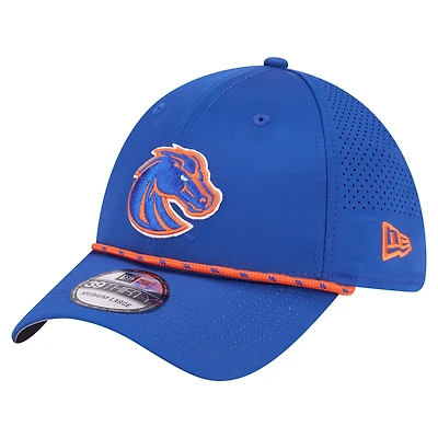 Men's New Era  Royal Boise State Broncos Rope 39THIRTY Flex Hat