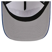 Men's New Era White/Royal Boise State Broncos Arch Two-Tone Rope 9FORTY A-Frame M-Crown Adjustable Hat