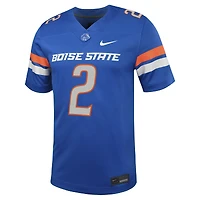Men's Nike Ashton Jeanty Royal Boise State Broncos NIL Football Game Jersey