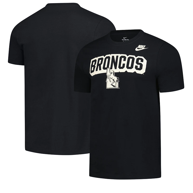Men's Nike Black Boise State Broncos Fashion Team Bold T-Shirt