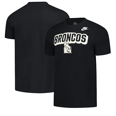 Men's Nike Black Boise State Broncos Fashion Team Bold T-Shirt