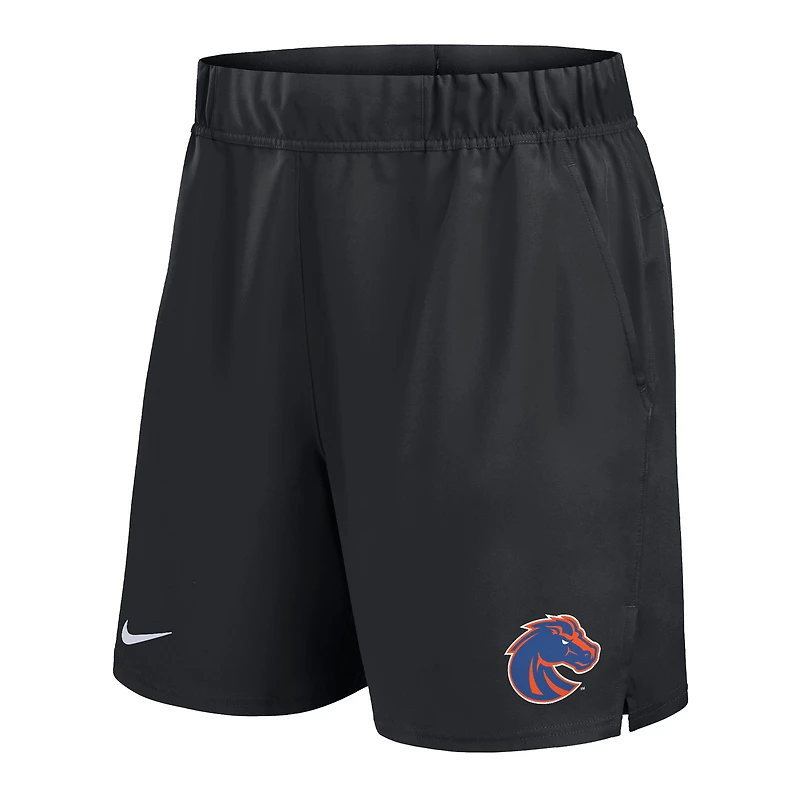 Short Nike Performance Victory noir pour homme des Boise State Broncos