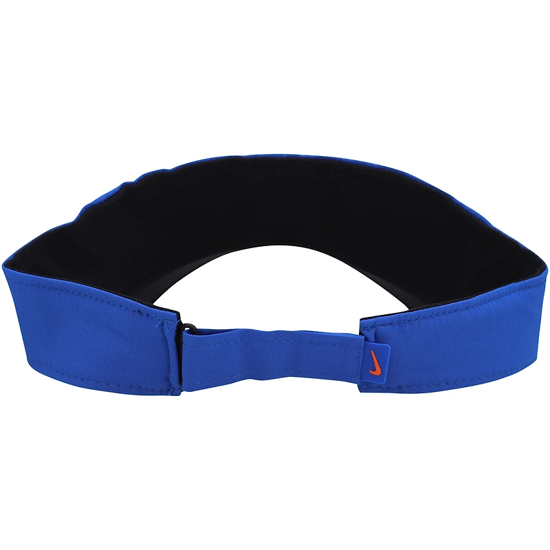 Visière pour homme Nike Boise State Broncos Royal Sideline Performance