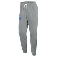 Men's Nike Heather Gray Boise State Broncos 2025 Sideline Standard Issue Dri-FIT Taper Sweatpants