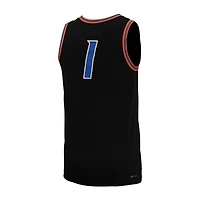 Men's Nike #1 Black Boise State Broncos Replica Basketball Jersey