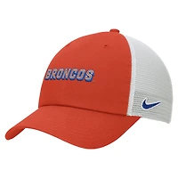 Casquette ajustable Nike orange Boise State Broncos On-Field Club pour homme