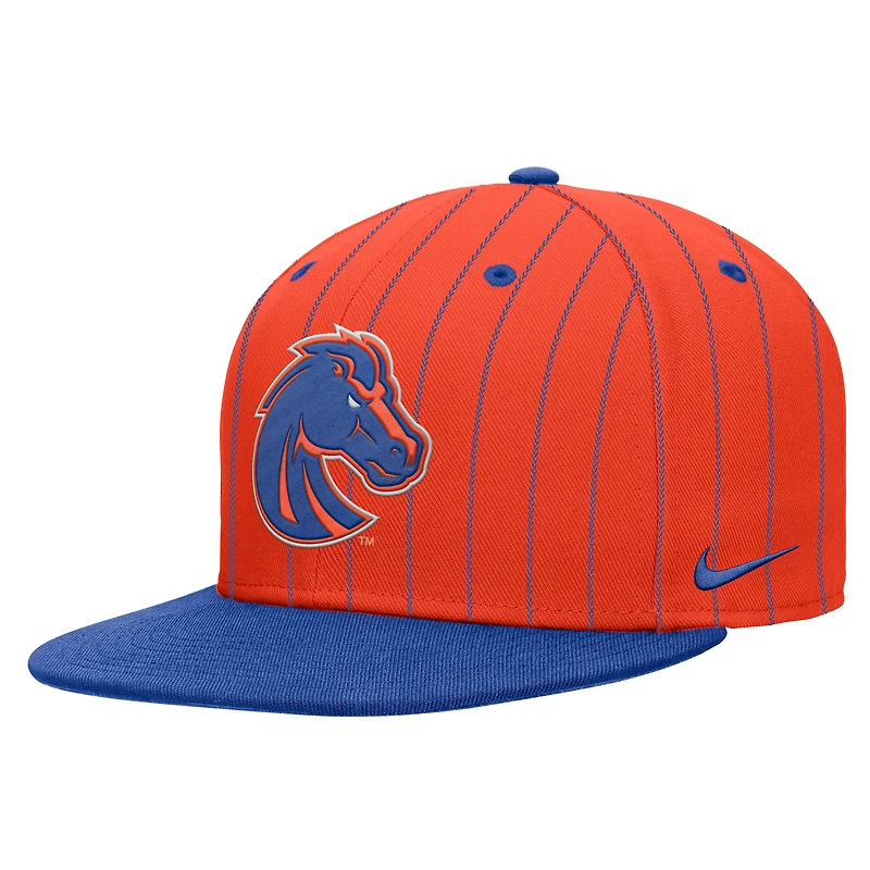 Casquette Nike Pro Dri-FIT Snapback orange Boise State Broncos pour homme